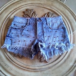 No Boundaries Jeans Short, Low Rise, Size 3 Color Blue